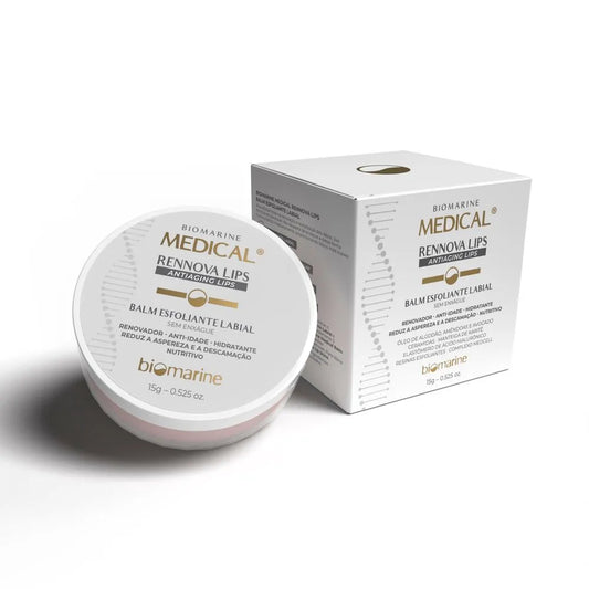 Biomarine Medical Rennova Lips Balm Esfoliante Labial 15g