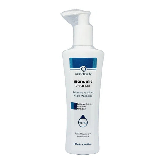 Mandelic Cleanser Sabonete Líquido Facial Cosmobeauty 180g