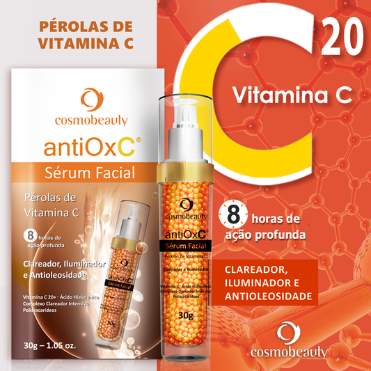 Cosmobeauty Antiox C Serum Facial Perolas Vitamina C 30g - Normal