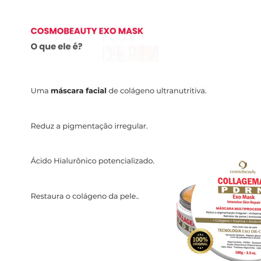 Cosmobeauty Collagemax PDRN Exo Mask Colageno 100g