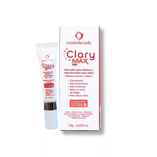 Cosmobeauty Clary Max Clareador para Olhos Olheiras 15g