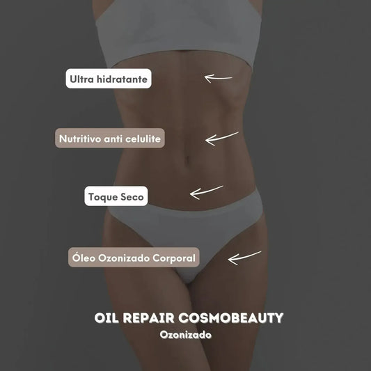 Cosmobeauty Ozonio Ox Oil Repair - Óleo Corporal 140ml