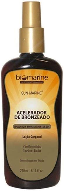 Biomarine Sun Marine Acelerador de Bronzeado - Loção Autobronzeadora Corporal 240ml