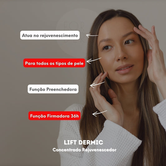 Cosmobeauty Lift Dermic Rejuvenescedor Facial Antirugas 30ml