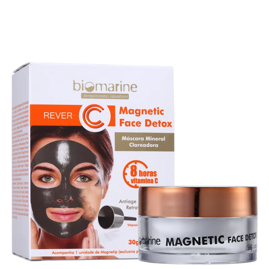 Biomarine Rever C Magnetic Face Detox - Máscara Uniformizadora 30g