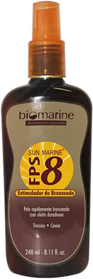 Biomarine Sun Marine FPS 8 Estimulador de Bronzeado Spray 240ml