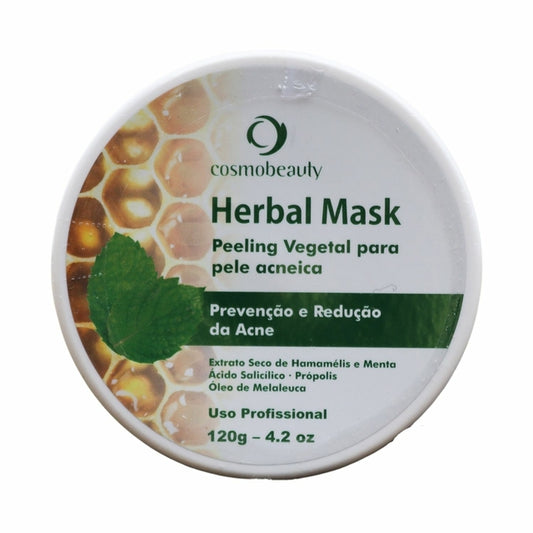 Cosmobeauty Herbal Mask Peeling Vegetal Pele Acne 120g