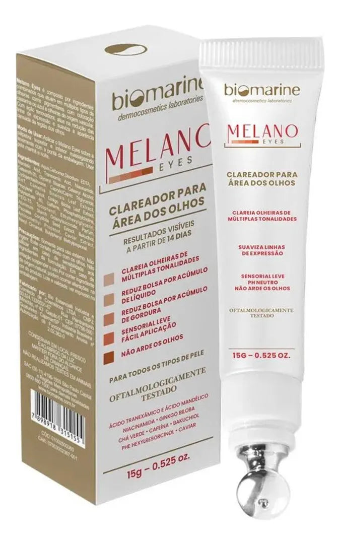 Biomarine Clareador De Olheiras Melano Eyes 15g