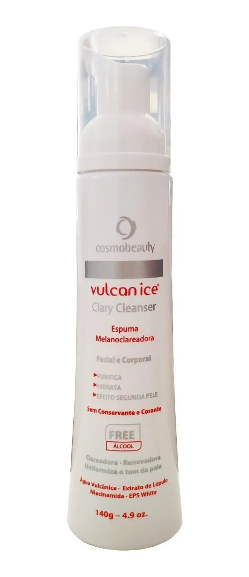 Cosmobeauty Sabonete Facial Vulcan Ice Clary Cleanser 140g