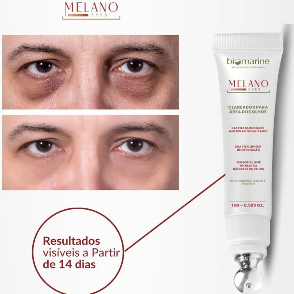 Biomarine Clareador De Olheiras Melano Eyes 15g