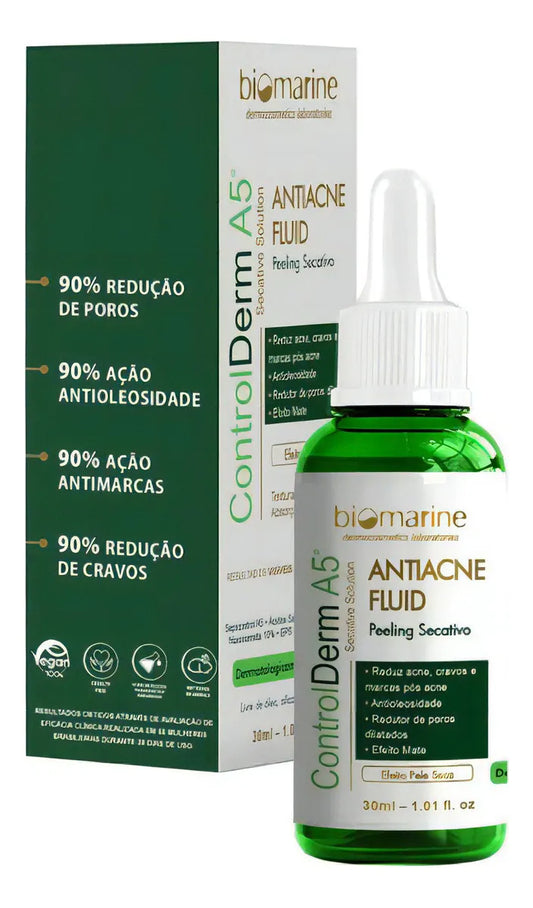 Controlderm A5 Fluid Secativo Antiacne 30ml Biomarine