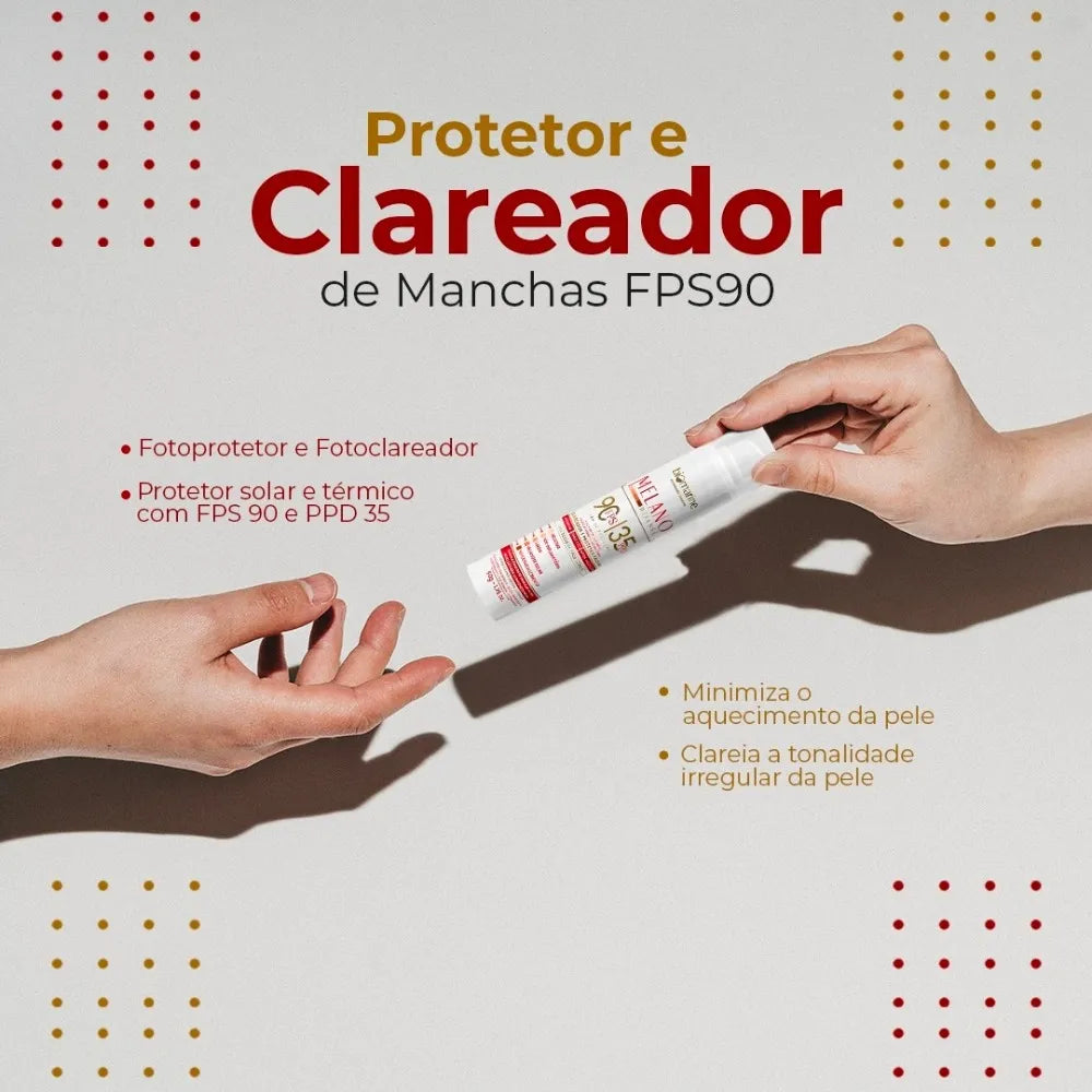 Biomarine Melano Defense Fps90 Protetor Solar Niacinamida