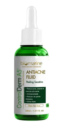 Controlderm A5 Fluid Secativo Antiacne 30ml Biomarine