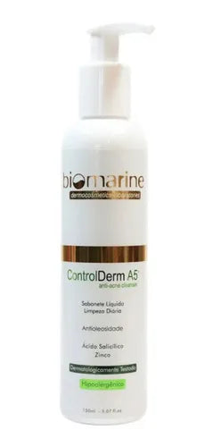 Biomarine Sabonete Facial Control Derm A5 Pele Oleosa 150ml