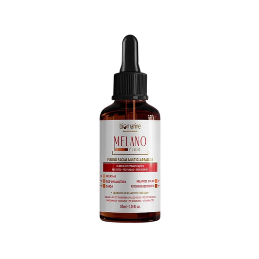 Biomarine Melano Fluid  Clareamento De Manchas Faciais