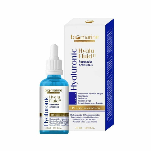 Biomarine Hyaluronic HyaluFluid Reparador Antissinais 30ml