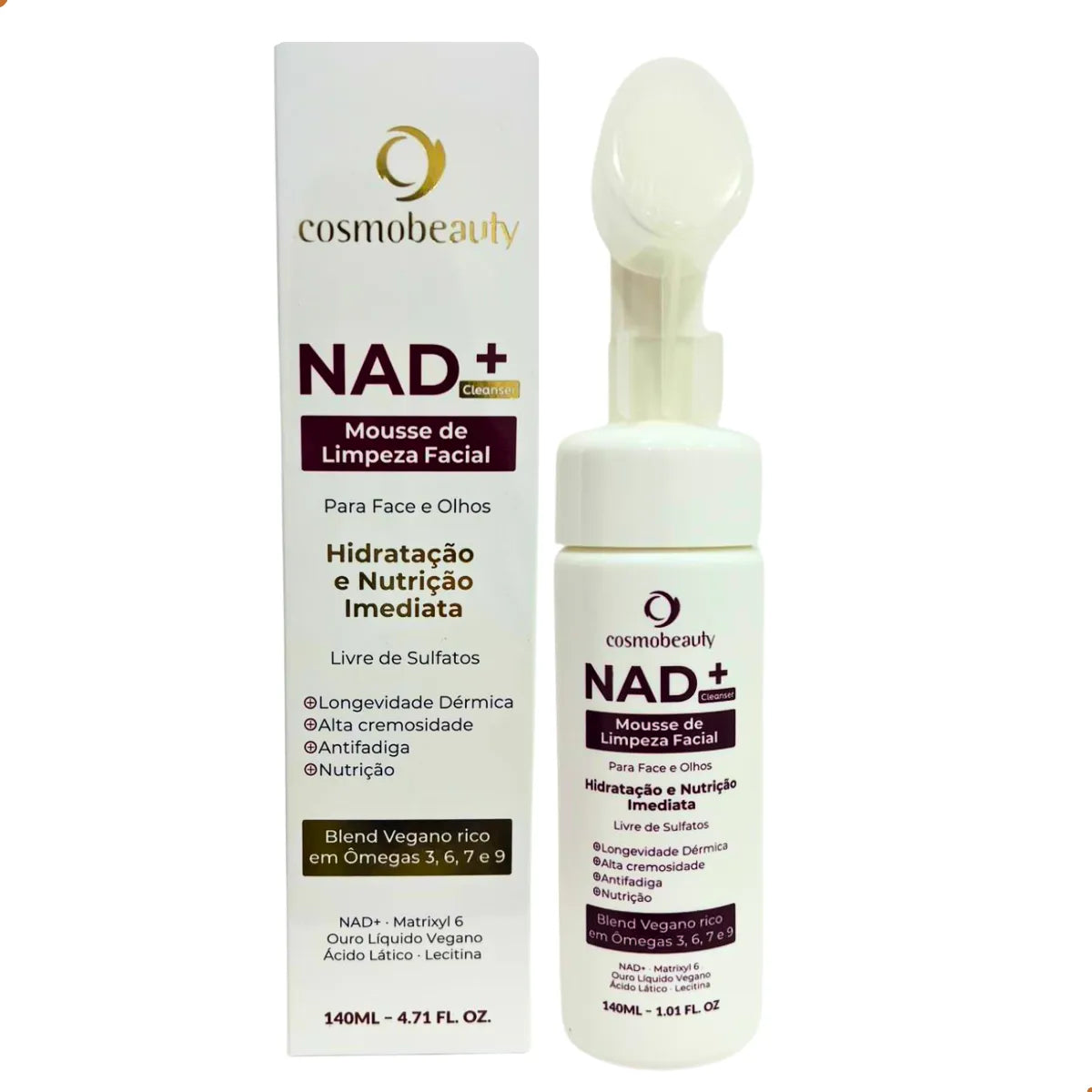 NAD+Cleanser MOUSSE DE LIMPEZA FACIAL