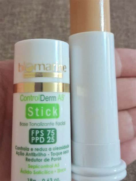 Biomarine Control Derm FPS 75 PPD 25  - Base em Bastão com cor 18g