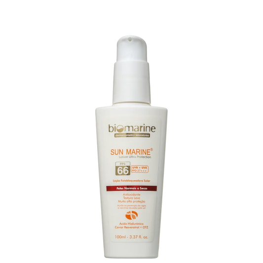 Biomarine Sun Marine Antienvelhecimento FPS 66 - Protetor Solar Facial 100ml