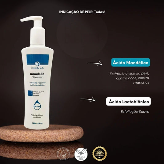 Cosmobeauty Sabonete Mandelic Cleanser 180ml