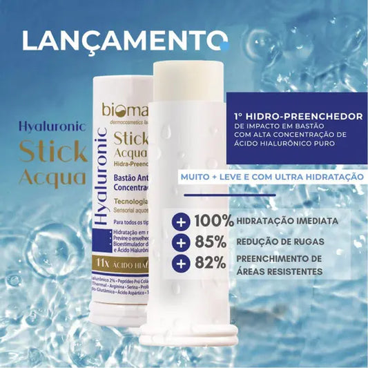 Biomarine Hyaluronic Stick Acqua Bastao Antiage 12g