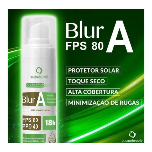 Cosmobeauty Filtro Solar Blur A FPS 80 Anti Acne 50g