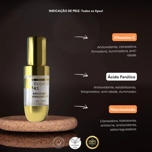 Cosmobeauty Antiox C Booster Facial 45% Vitamina C 30g