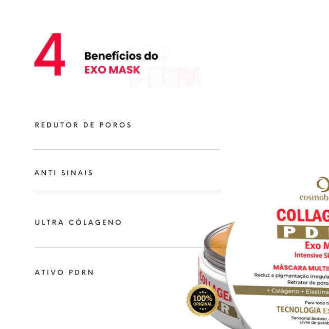 Cosmobeauty Collagemax PDRN Exo Mask Colageno 100g