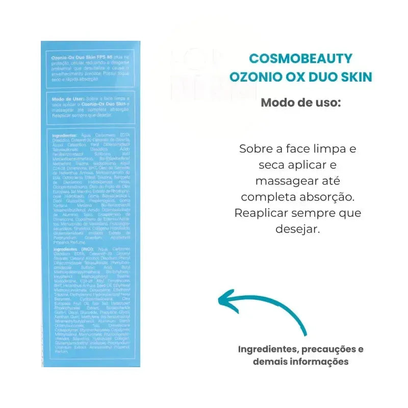 Cosmobeauty Ozonio-Ox Duo Skin FPS 85
