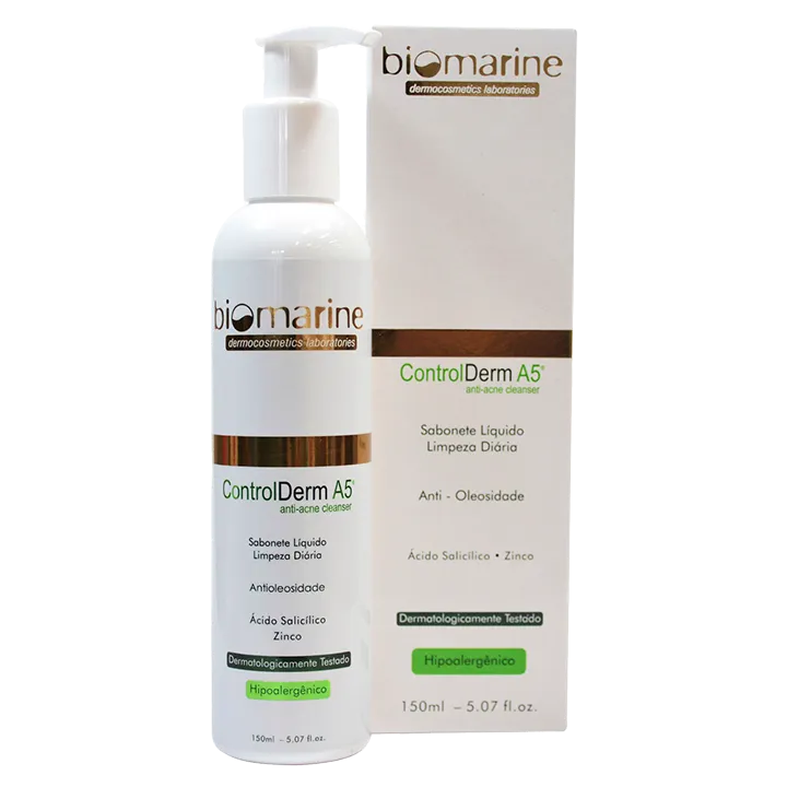 Biomarine Sabonete Facial Control Derm A5 Pele Oleosa 150ml