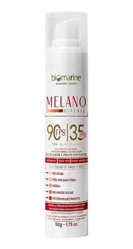 Biomarine Melano Defense Fps90 Protetor Solar Niacinamida