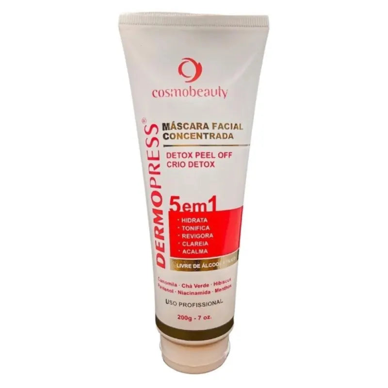 Cosmobeauty Dermopress Máscara Facial 5 em 1 Detox Peel 200g - Normal