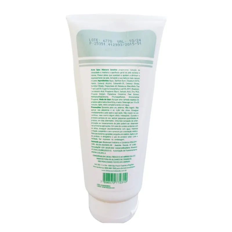 Cosmobeauty Máscara Secativa Acne Spec Peles c/ Acne 150g