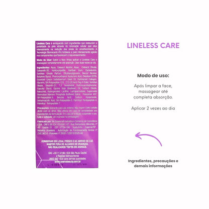 Cosmobeauty Lineless Care Creme Facial Bioestimulador 30g
