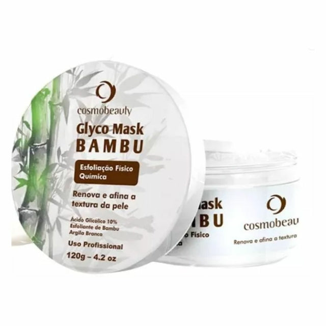 Cosmobeauty Esfoliante Facial Glyco Mask Bambu 120g