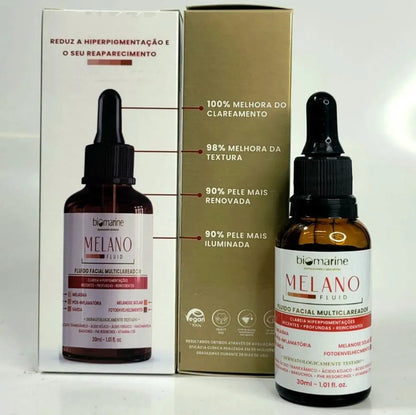 Biomarine Melano Fluid  Clareamento De Manchas Faciais