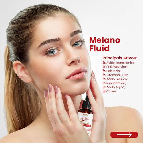 Biomarine Melano Fluid  Clareamento De Manchas Faciais