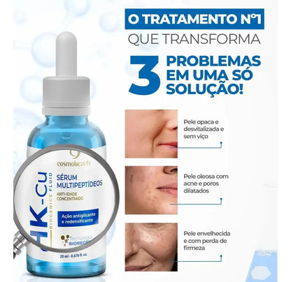 Cosmobeauty Sérum Multipeptídeos GHK-CU Fluid 20ml