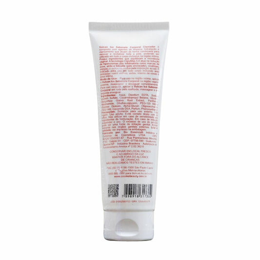 Cosmobeauty Vulcan Ice Sabonete Corporal Clareador 120ml
