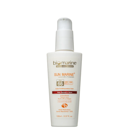 Biomarine Sun Marine Antienvelhecimento FPS 66 - Protetor Solar Facial 100ml