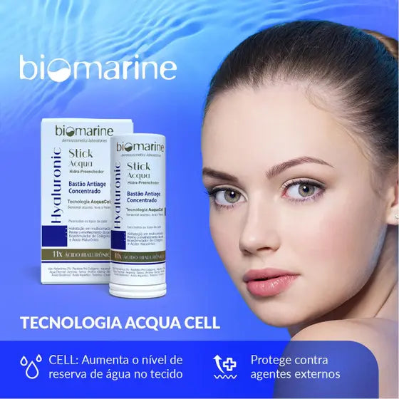 Biomarine Hyaluronic Stick Acqua Bastao Antiage 12g